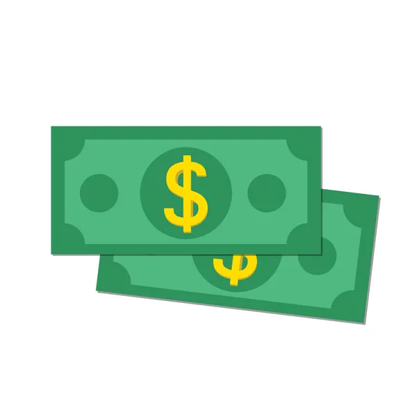 Flat money — Stock Vector