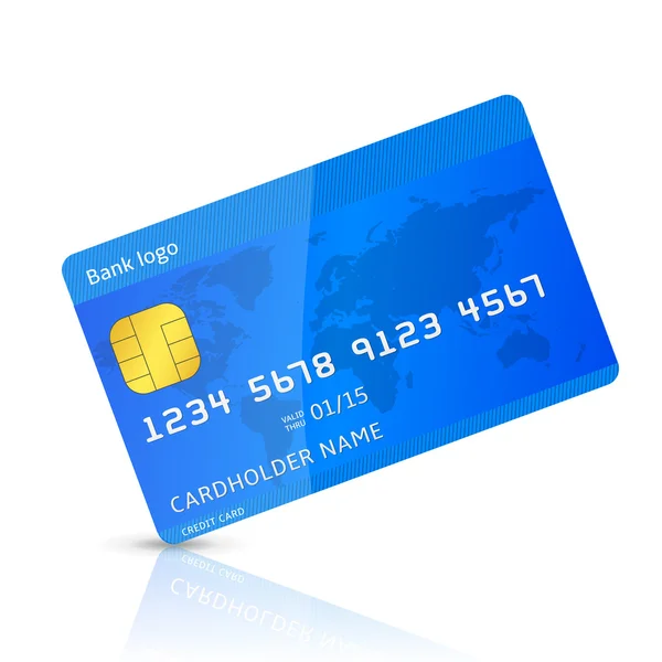 Vector credit card — Stock Vector