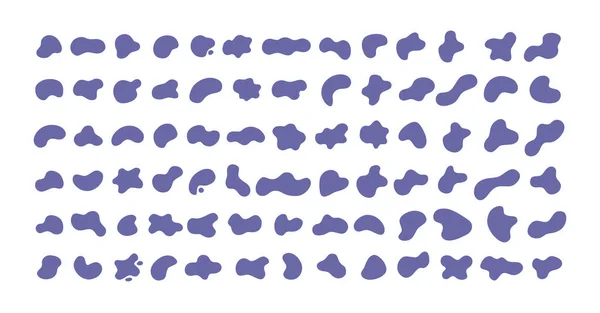 Illustrazione vettoriale di forma irregolare isolata su bianco — Vettoriale Stock