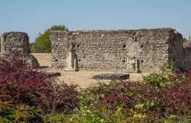 The ancient remains of Lesnes Abbey, the 12th century built monastery located at Abbey Wood, in the London Borough of Bexley, United Kingdom.