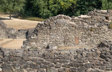 The ancient remains of Lesnes Abbey, the 12th century built monastery located at Abbey Wood, in the London Borough of Bexley, United Kingdom.