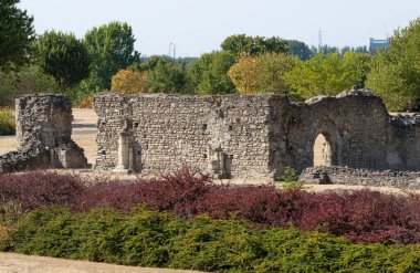 The ancient remains of Lesnes Abbey, the 12th century built monastery located at Abbey Wood, in the London Borough of Bexley, United Kingdom.