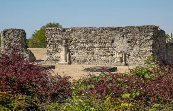 The ancient remains of Lesnes Abbey, the 12th century built monastery located at Abbey Wood, in the London Borough of Bexley, United Kingdom.
