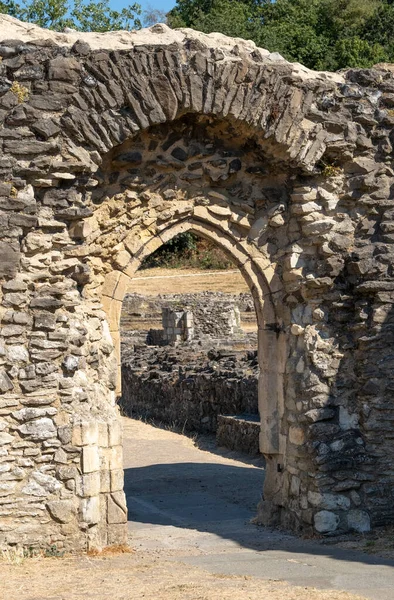 Ancient Remains Lesnes Abbey 12Th Century Built Monastery Located Abbey — Stock Photo, Image