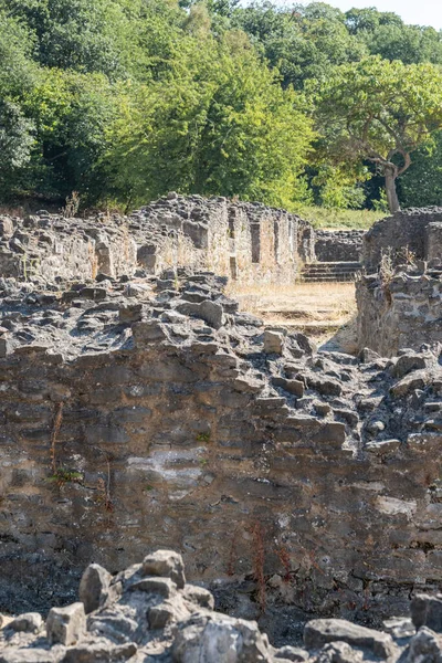 The ancient remains of Lesnes Abbey, the 12th century built monastery located at Abbey Wood, in the London Borough of Bexley, United Kingdom.