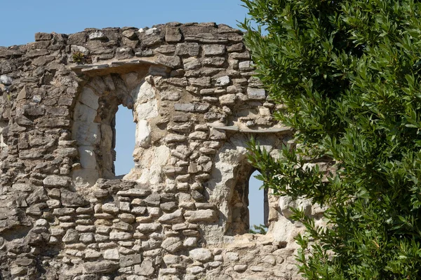 Αρχαία Ερείπια Της Μονής Lesnes Του 12Ου Αιώνα Χτίστηκε Μοναστήρι — Φωτογραφία Αρχείου
