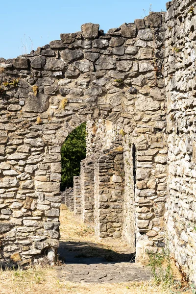 Стародавні Руїни Абатства Леснес Збудованого Xii Столітті Монастиря Еббі Вуді — стокове фото