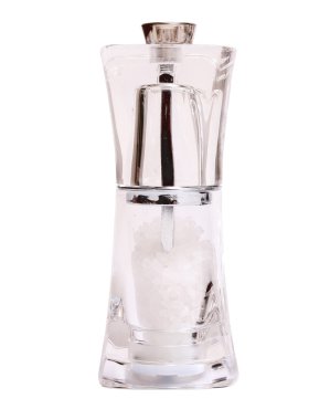 tuz değirmeni üzerinde beyaz izole