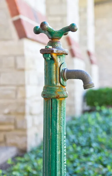 Old water tap outdoor — Stock Photo, Image