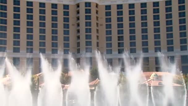 Final de bellagio de las vegas — Vídeo de stock