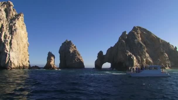 海中的岩石 — 图库视频影像