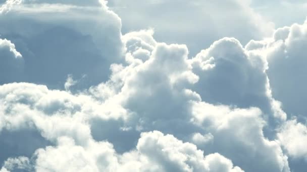 Timelapse Nubes Tormenta Enormes Que Construyen Más Más Grande Con — Vídeo de stock