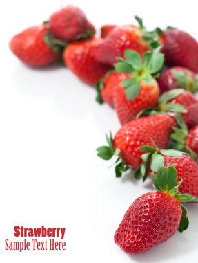 taze kırmızı çilek