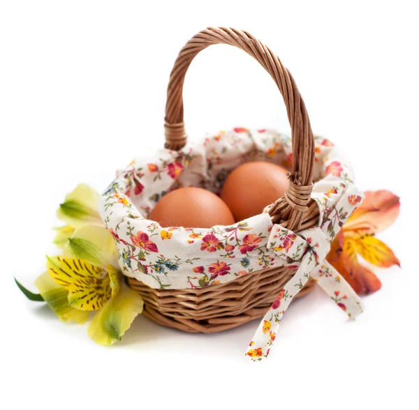 Easter basket — Stock Photo, Image