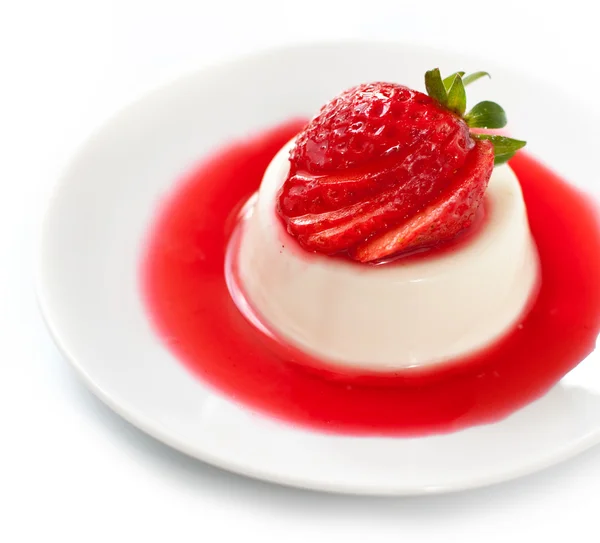 Panna cotta — Zdjęcie stockowe