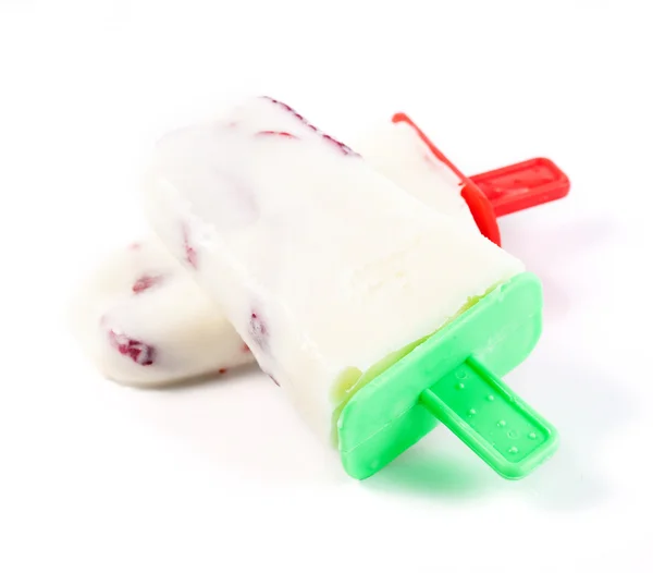 Domácí zmrzlina pop — Stock fotografie