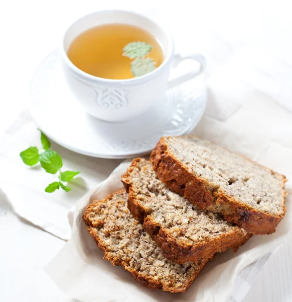 Pão de banana — Fotografia de Stock