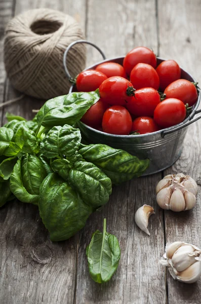 Tomat sås ingredienser — Stockfoto