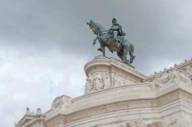 Vittorio emanuele II anıtı veya roma içinde vatanın sunak