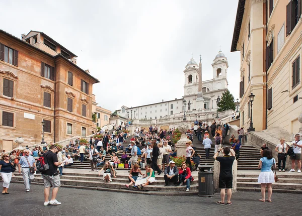 Rzym - 13 września. Rzym, siedzenia, Włochy — Zdjęcie stockowe