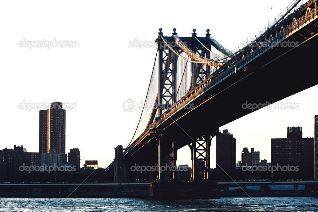Williamsburg bridge, New York city.