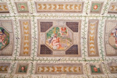 palazzo te eski tavan, mantua, İtalya