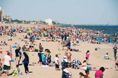 New york - 27 Haziran: 27 Haziran 2012 koni sahilde