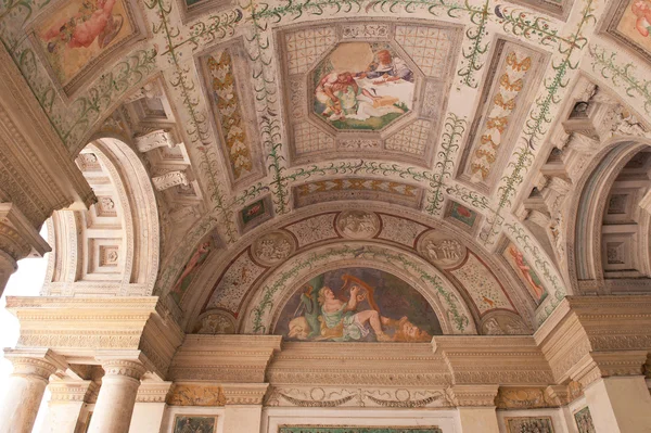 Palazzo te eski tavan, mantua, İtalya — Stok fotoğraf