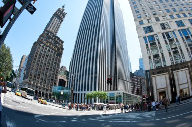 Apple store küp 5th avenue üzerinde.