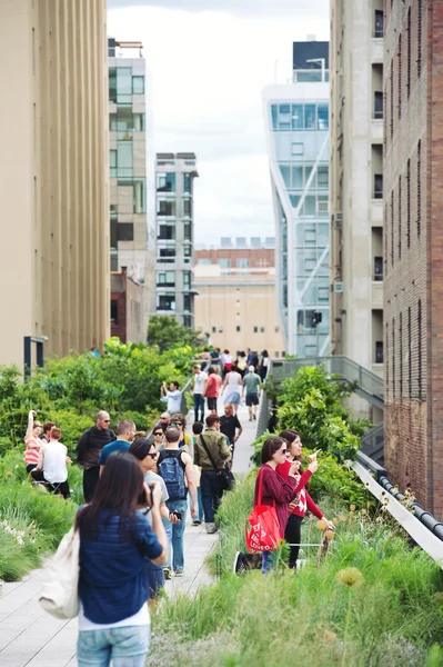 NUEVA YORK CITY - 24 DE JUN: High Line Park en Nueva York el 24 de junio de 2012 —  Fotos de Stock