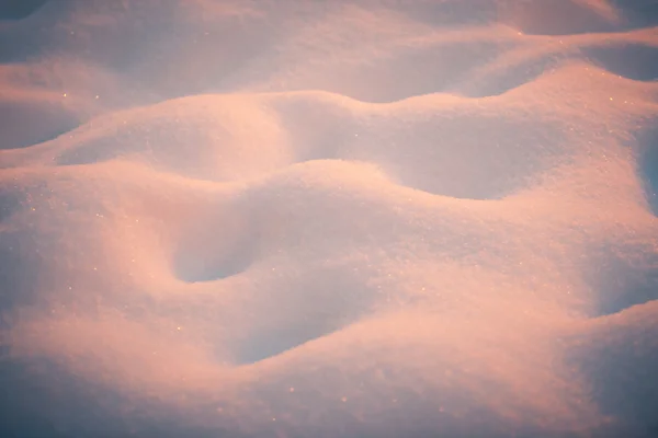 Sfondo neve, sensazione romantica — Foto Stock