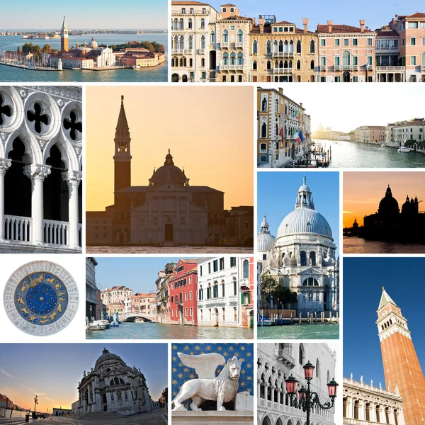 Collage of images of Venice, Italy — Stock Photo, Image