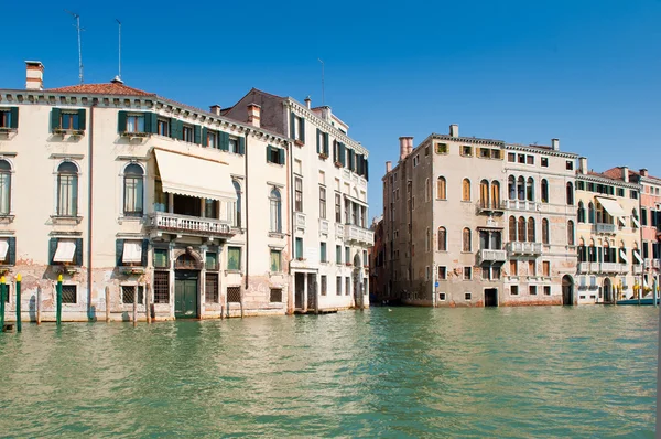 Grand canal view. Venedik, İtalya — Stok fotoğraf