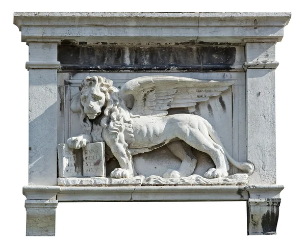 Winged lion, symbol of Venice, Italy — Stock Photo, Image