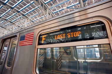 New York - 27 Haziran: Stillwell Avenue Metro İstasyonu