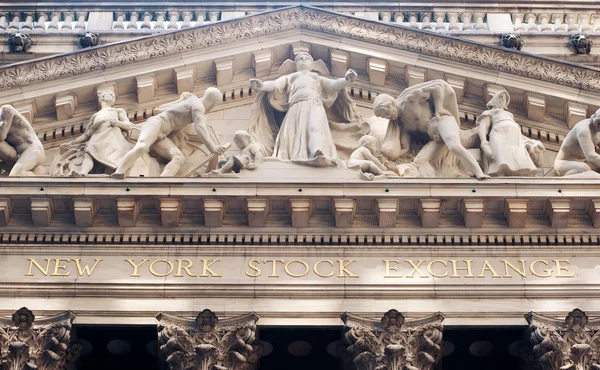 NEW YORK CITY - JUNE 29: The New york Stock Exchange — Stock Photo, Image