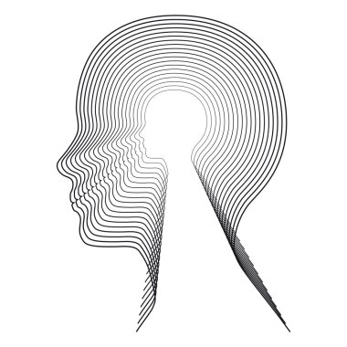 Concentric head. Conceptual image