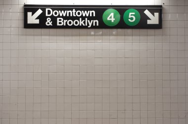 New york city metro midtown manhattan istasyonu kopya ile oturum açmak