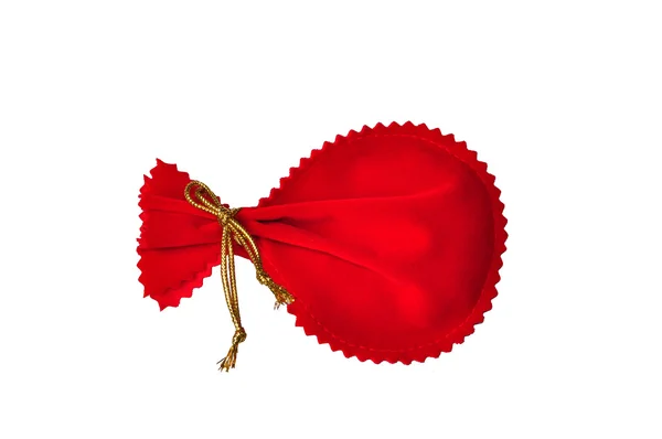 Красный мешок — стоковое фото
