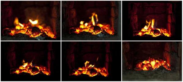 kömürlerin şömine