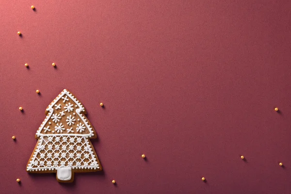 Lebkuchen zu Weihnachten — Stockfoto