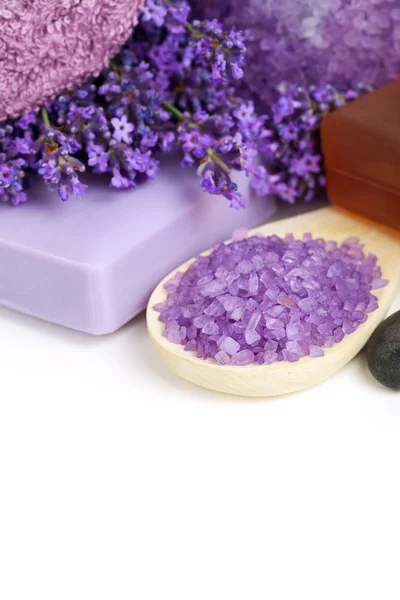 Spa de lavanda — Fotografia de Stock