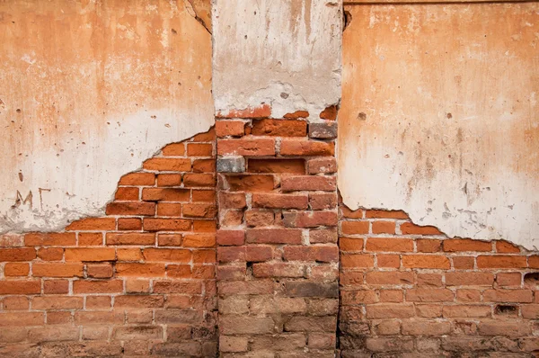 Parede de tijolo velho — Fotografia de Stock