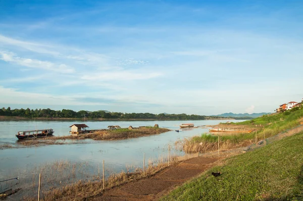 View of Khong river — Stock Photo, Image
