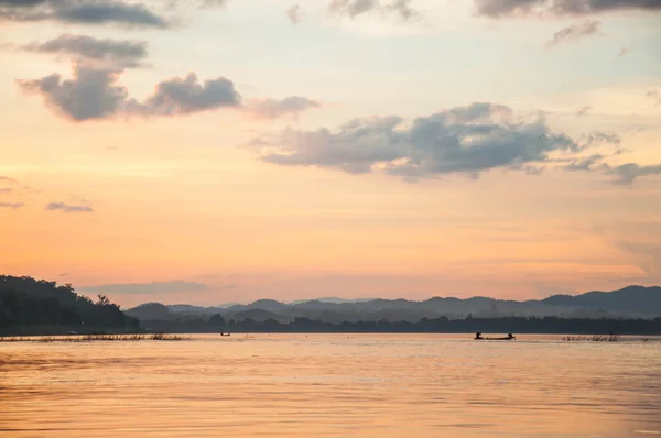 View of Khong river — Stock Photo, Image