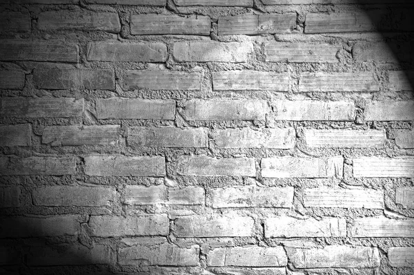 Spotlight on the brick wall — Stock Photo, Image