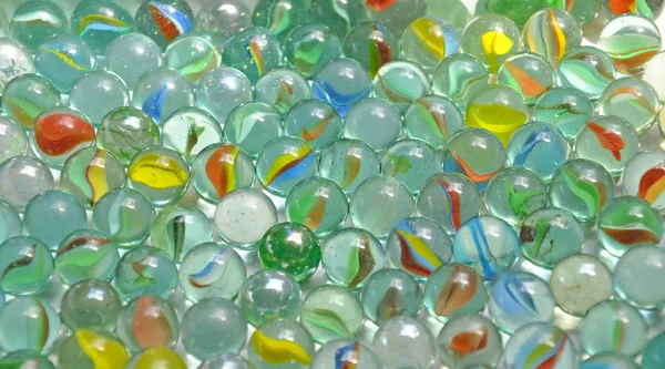 Glass marbles — Stock Photo, Image