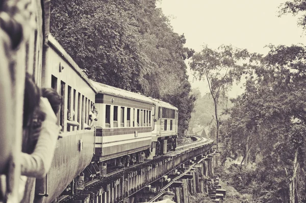 Τρένο για θάνατος σιδηροδρόμων — Φωτογραφία Αρχείου