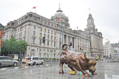 waitan'ın eski binalarda.