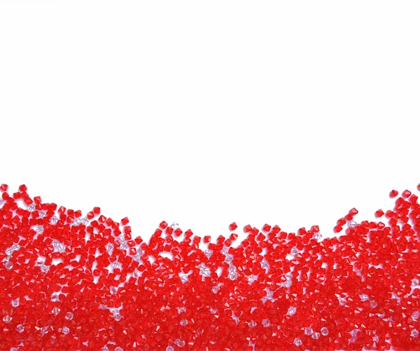 Red beads — Stock Photo, Image